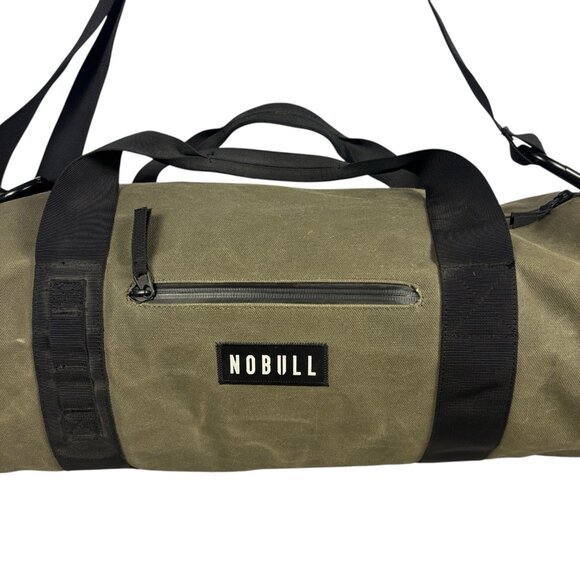 Nobull Waxed Canvas XL Duffle Bag Traditional Pack Travel Vacation Gym - Picture 6 of 16